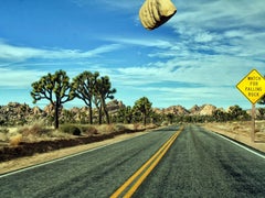 WATCH FOR FALLING ROCK Joshua Tree National Park, Photograph, Archival Ink Jet