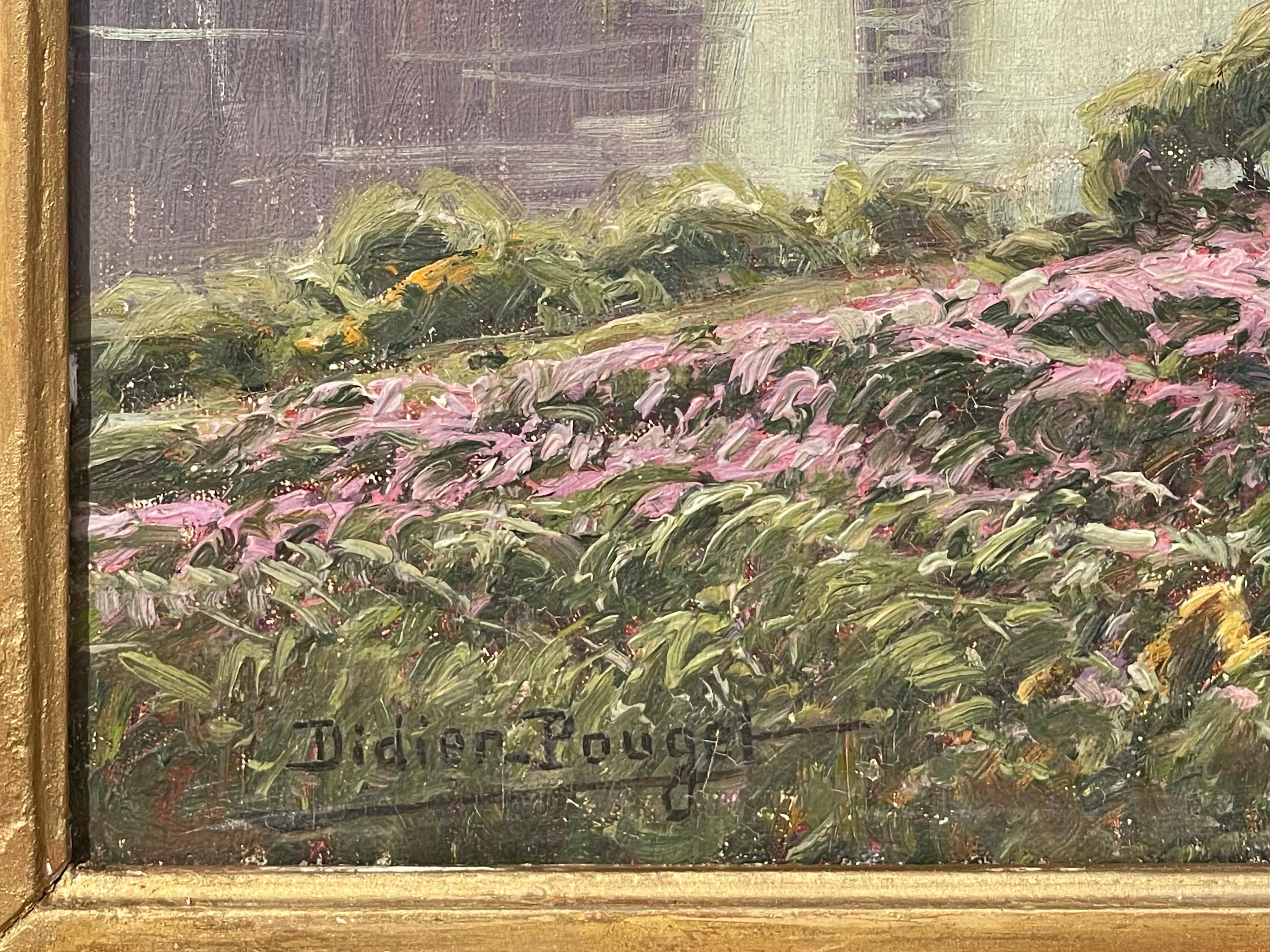 William Didier-Pouget - Morgennebel, blühendes Heidekraut - Dordogne-Tal im Angebot 5