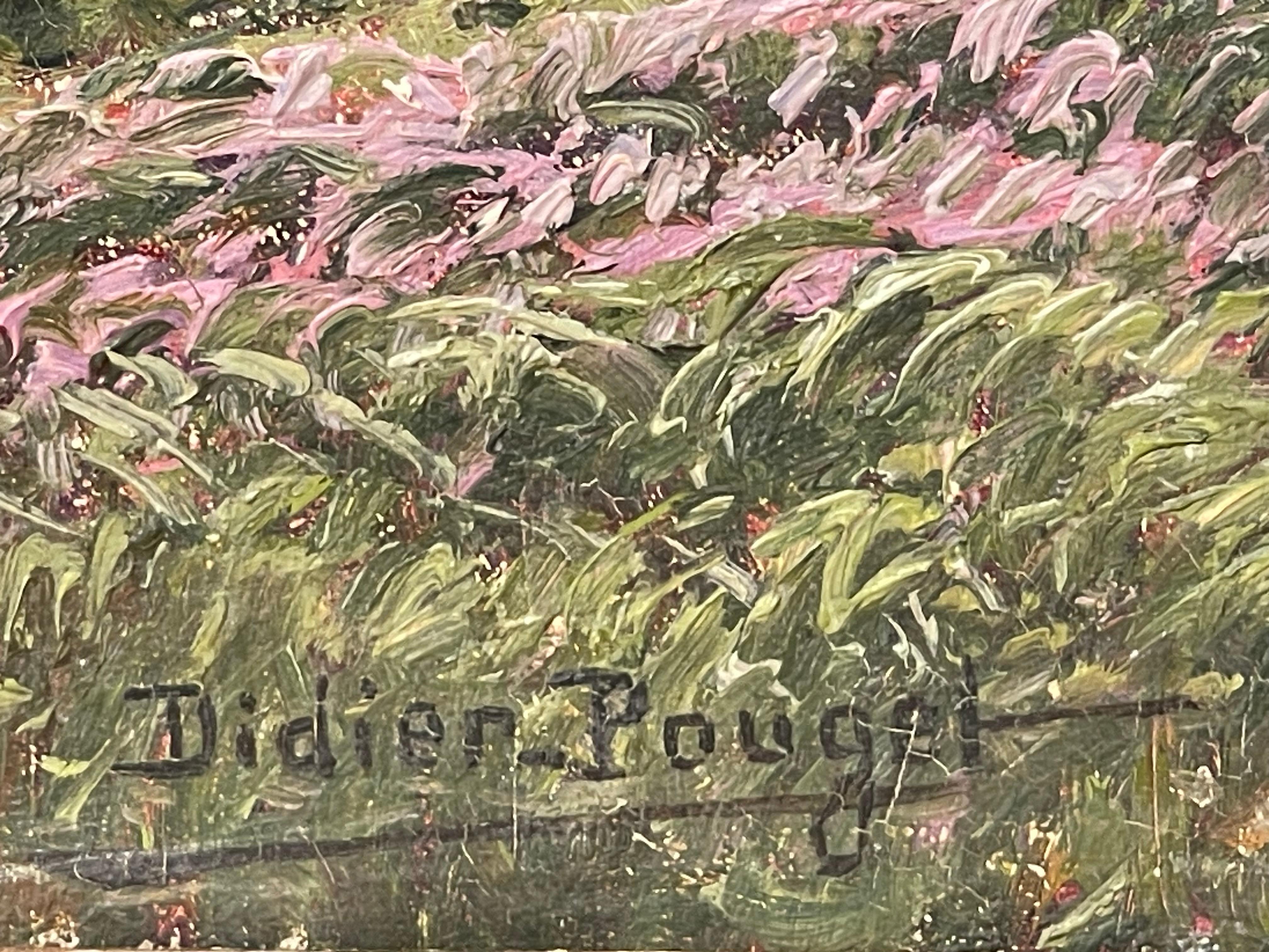 William Didier-Pouget - Morgennebel, blühendes Heidekraut - Dordogne-Tal im Angebot 6
