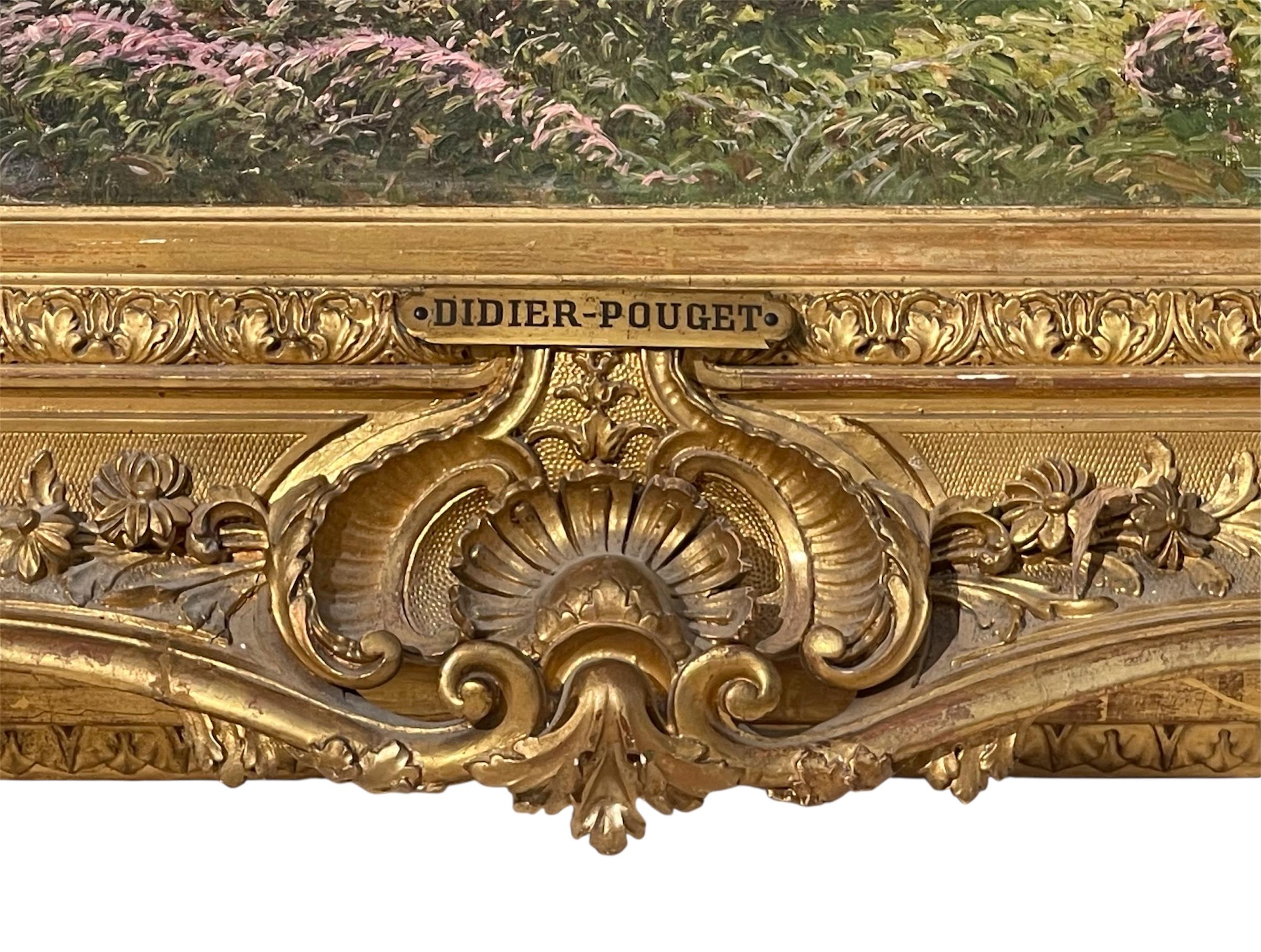 William Didier-Pouget - Morgennebel, blühendes Heidekraut - Dordogne-Tal im Angebot 7