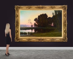 Soleil Levant, Vallée De La Dordogne Par William Didier-Pouget