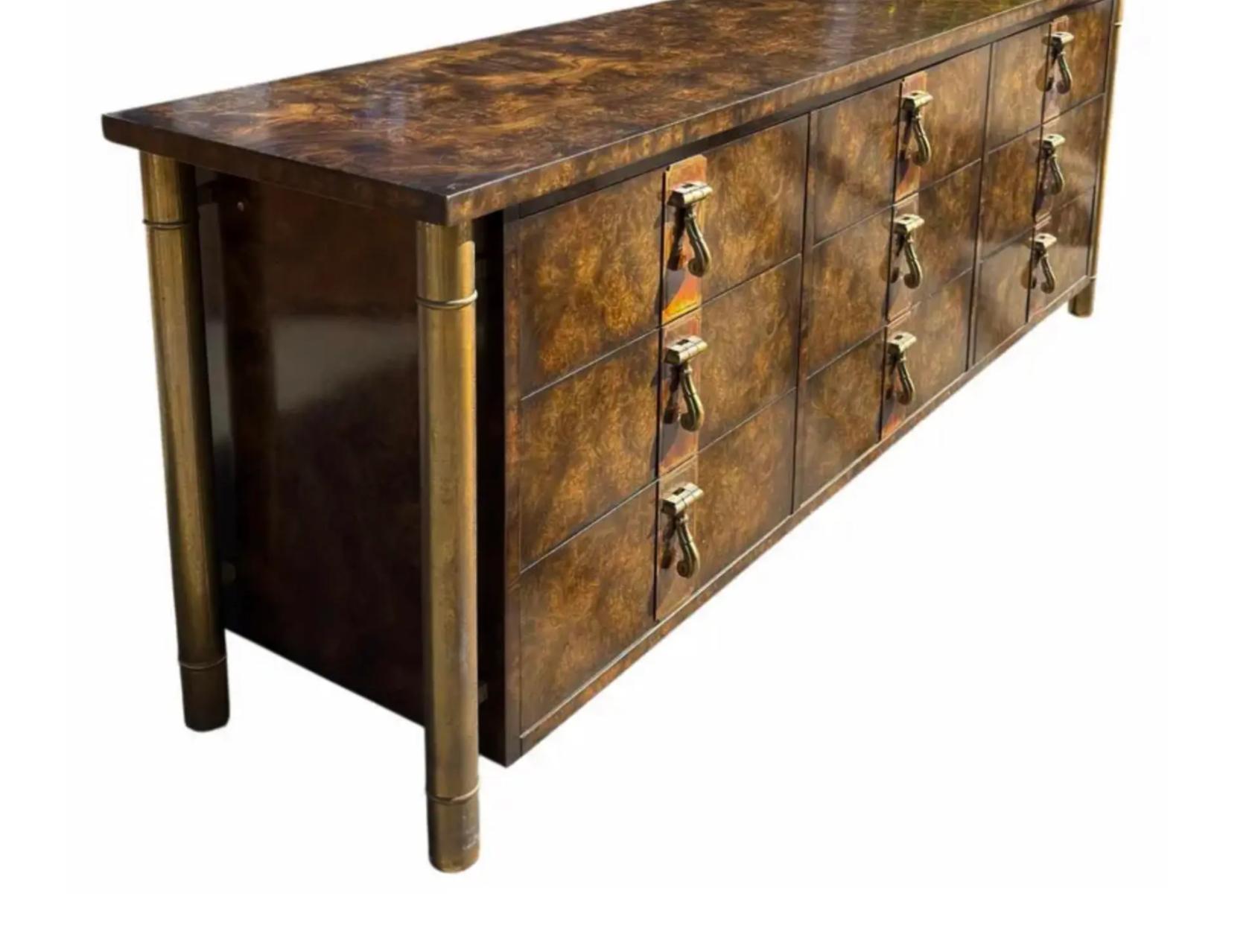 William Doezema für Mastercraft Mid Century Modern Dresser Credenza (Moderne der Mitte des Jahrhunderts) im Angebot