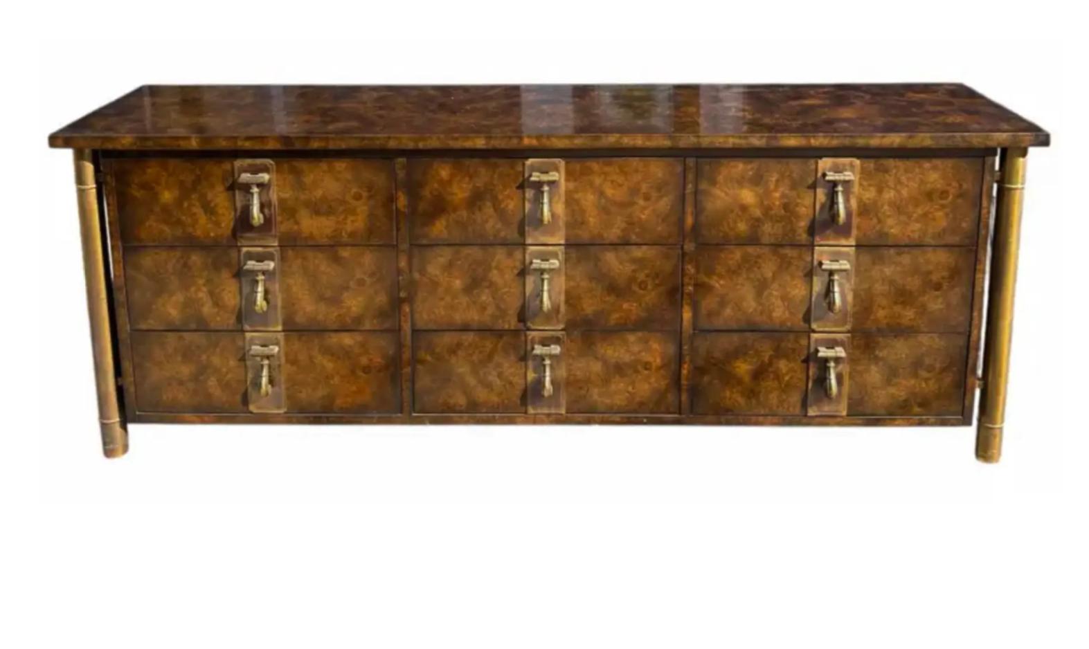 William Doezema für Mastercraft Mid Century Modern Dresser Credenza im Zustand „Gut“ im Angebot in LOS ANGELES, CA