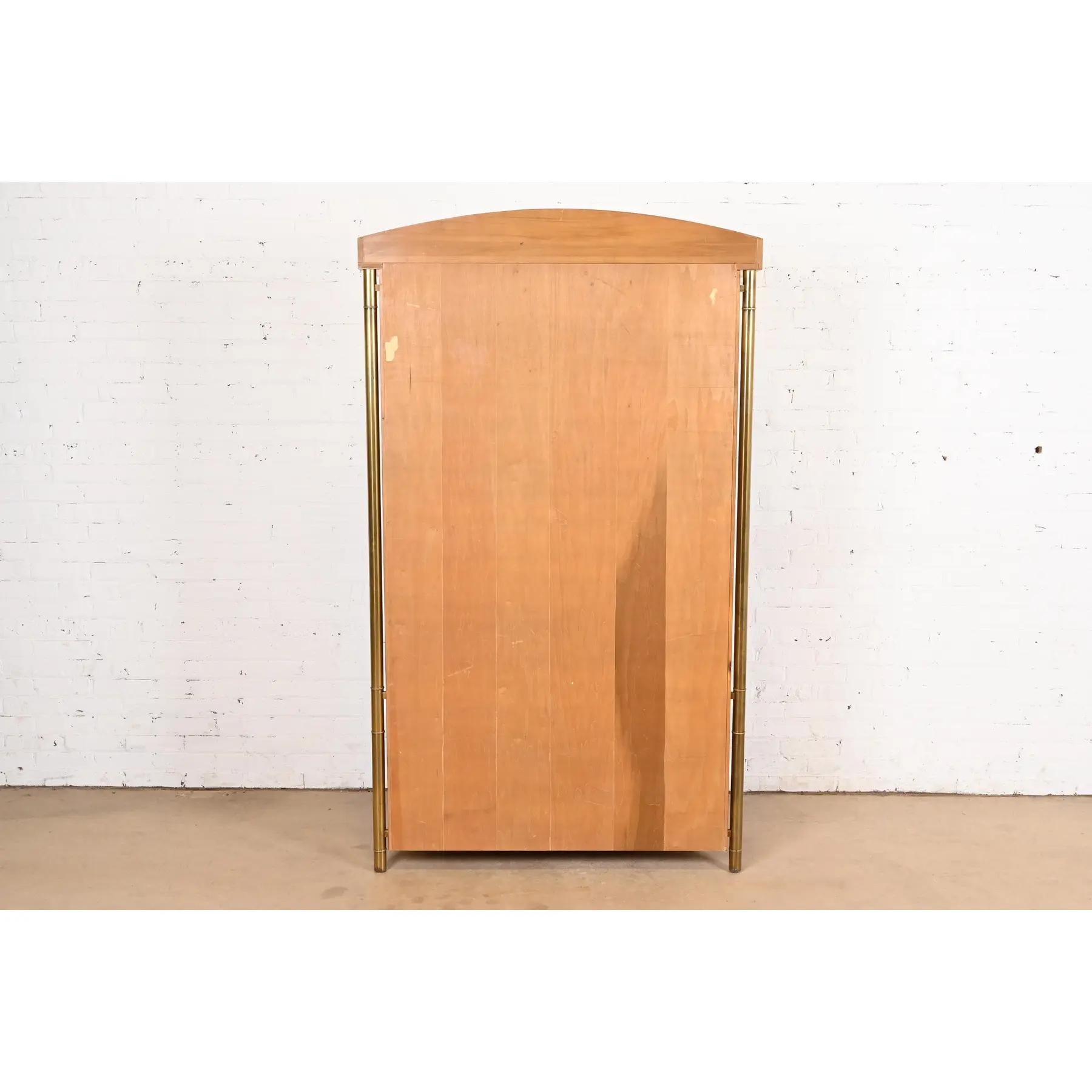 William Doezema per Mastercraft Armoire Hollywood Regency moderno di metà secolo in vendita 5