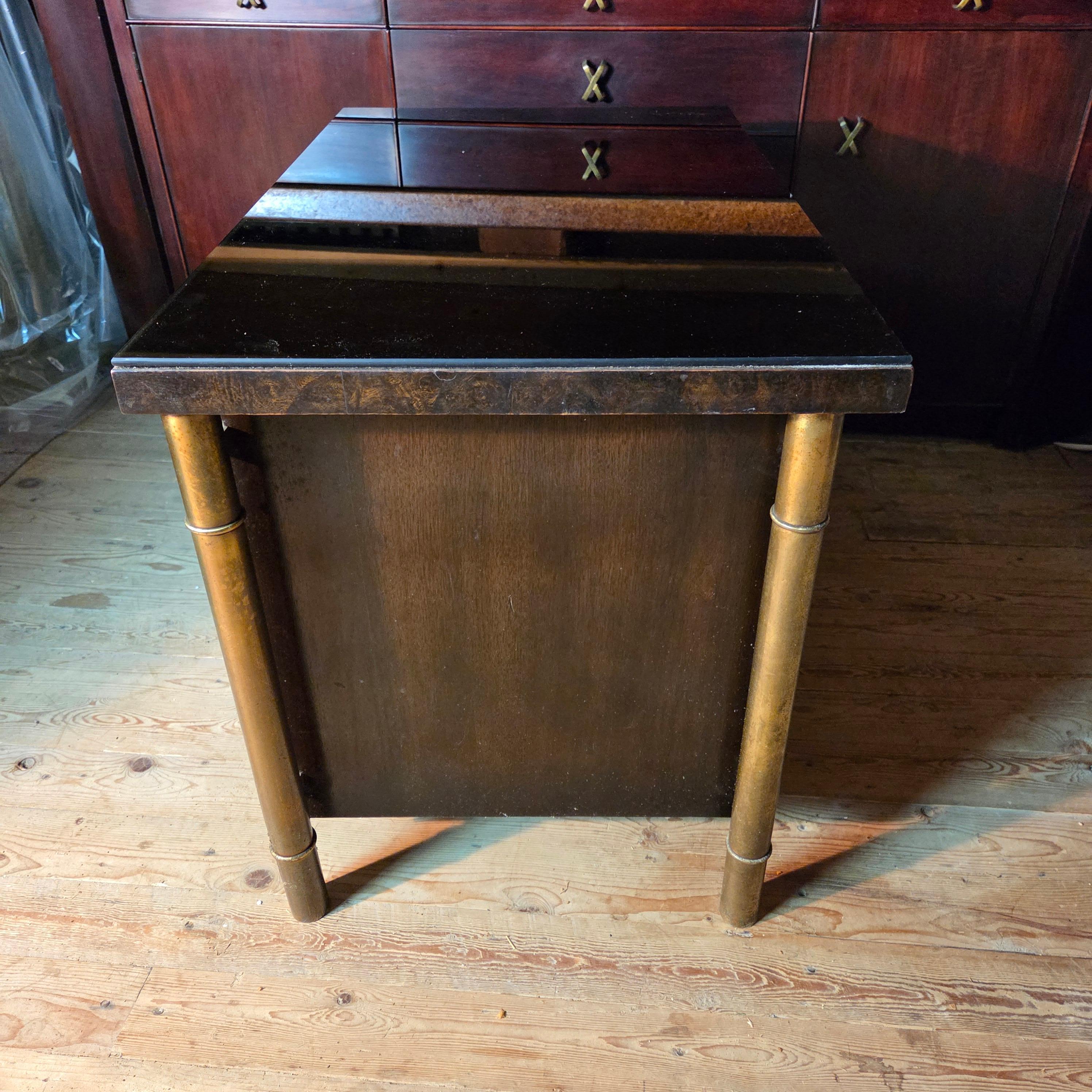 William Doezema per Mastercraft Armadio a due ante in ottone e Woods Williams in vendita 4