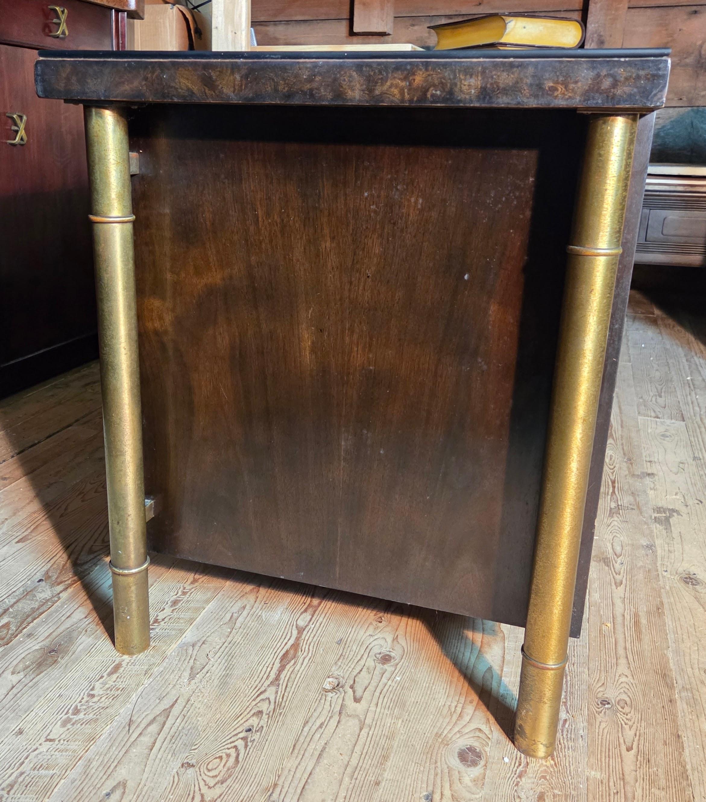 William Doezema per Mastercraft Armadio a due ante in ottone e Woods Williams in vendita 5