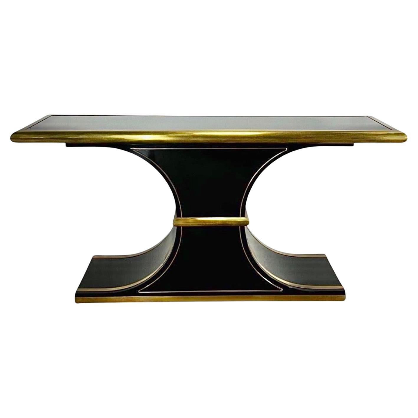 William Dozema Console Table by Mastercraft, 1990 For Sale