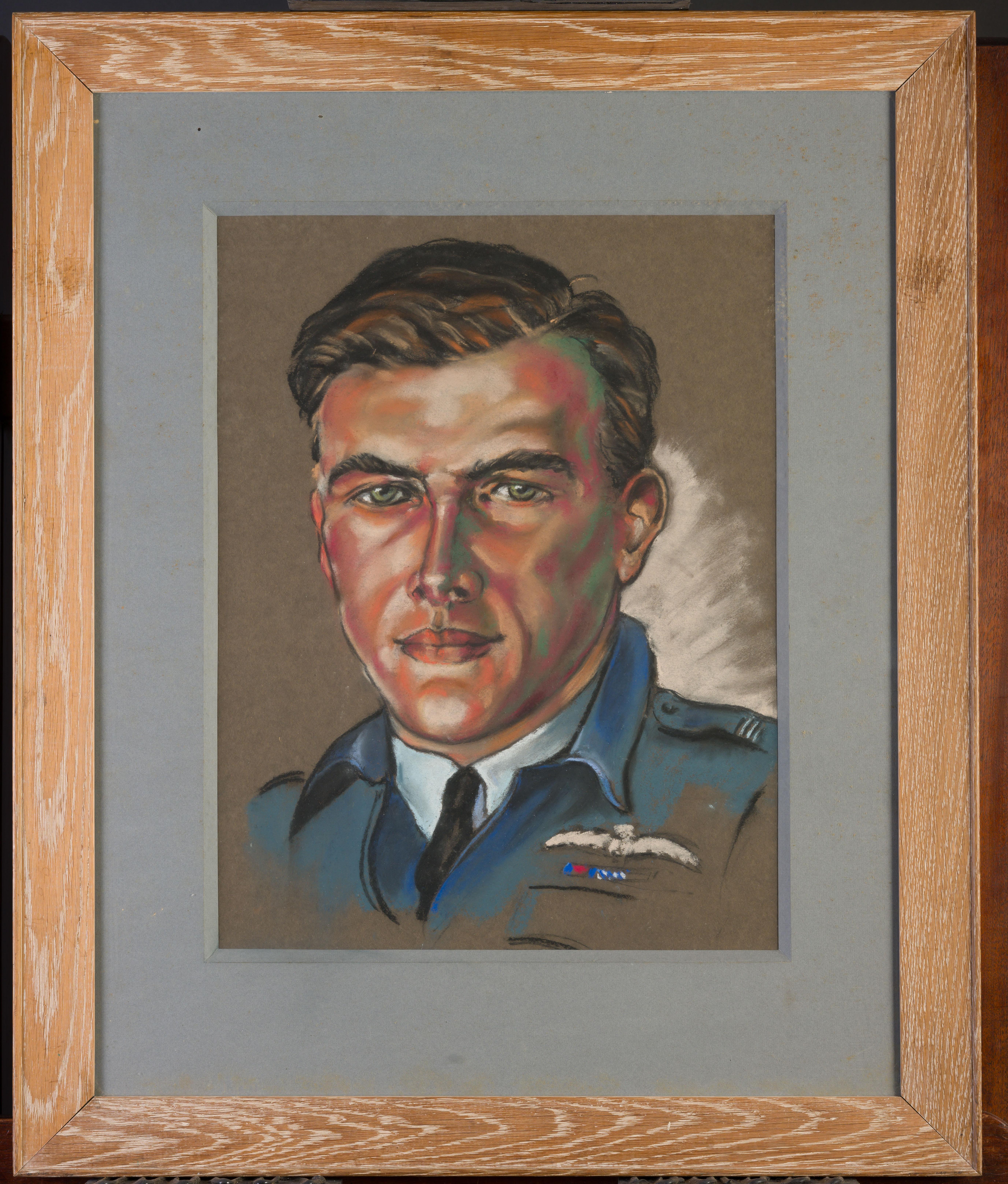 WW11 Pilots - Mixed Media Art by William Dring