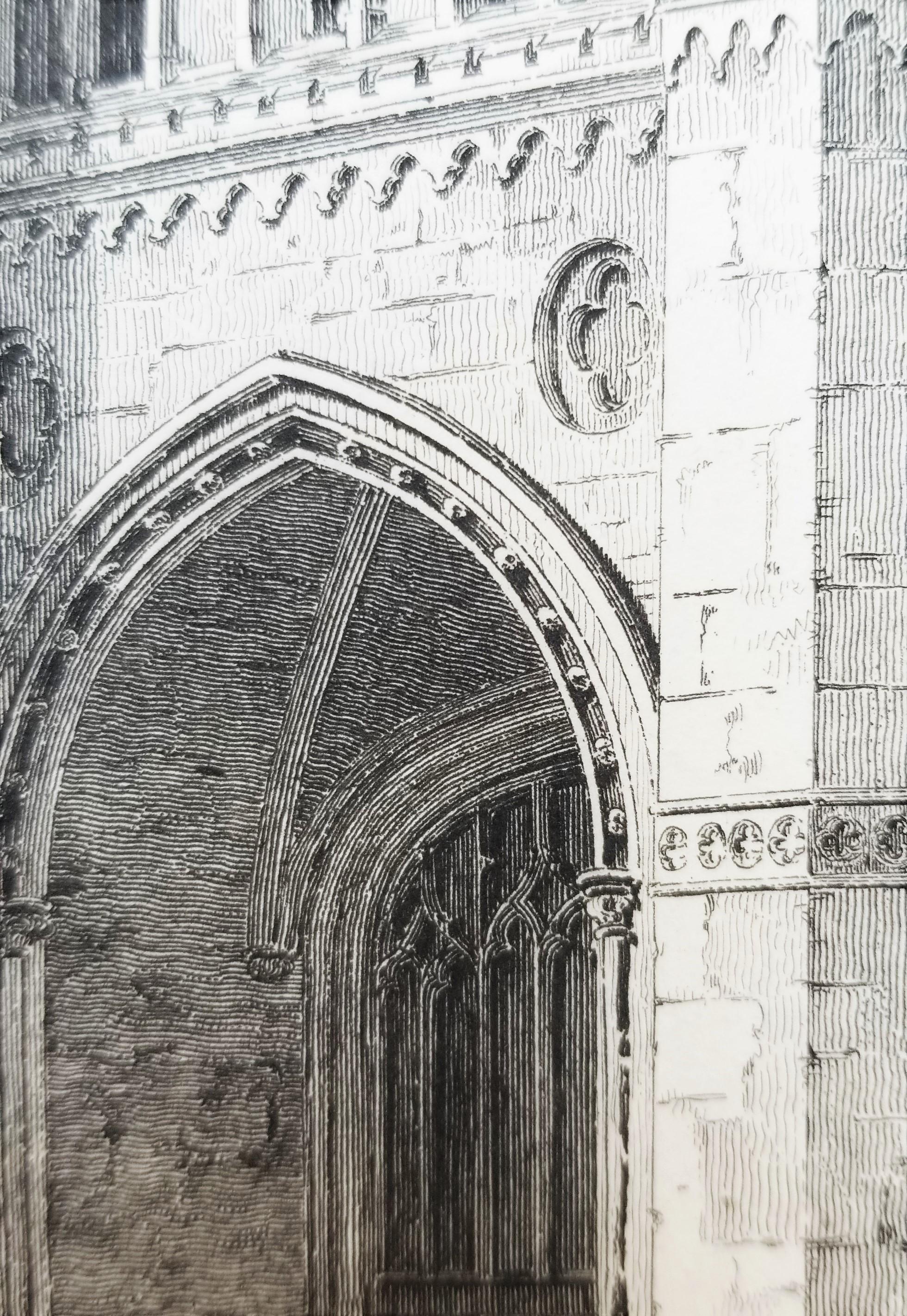 Monastery of St. Augustine, Canterbury /// William Dugdale Monasticon Anglicanum For Sale 12