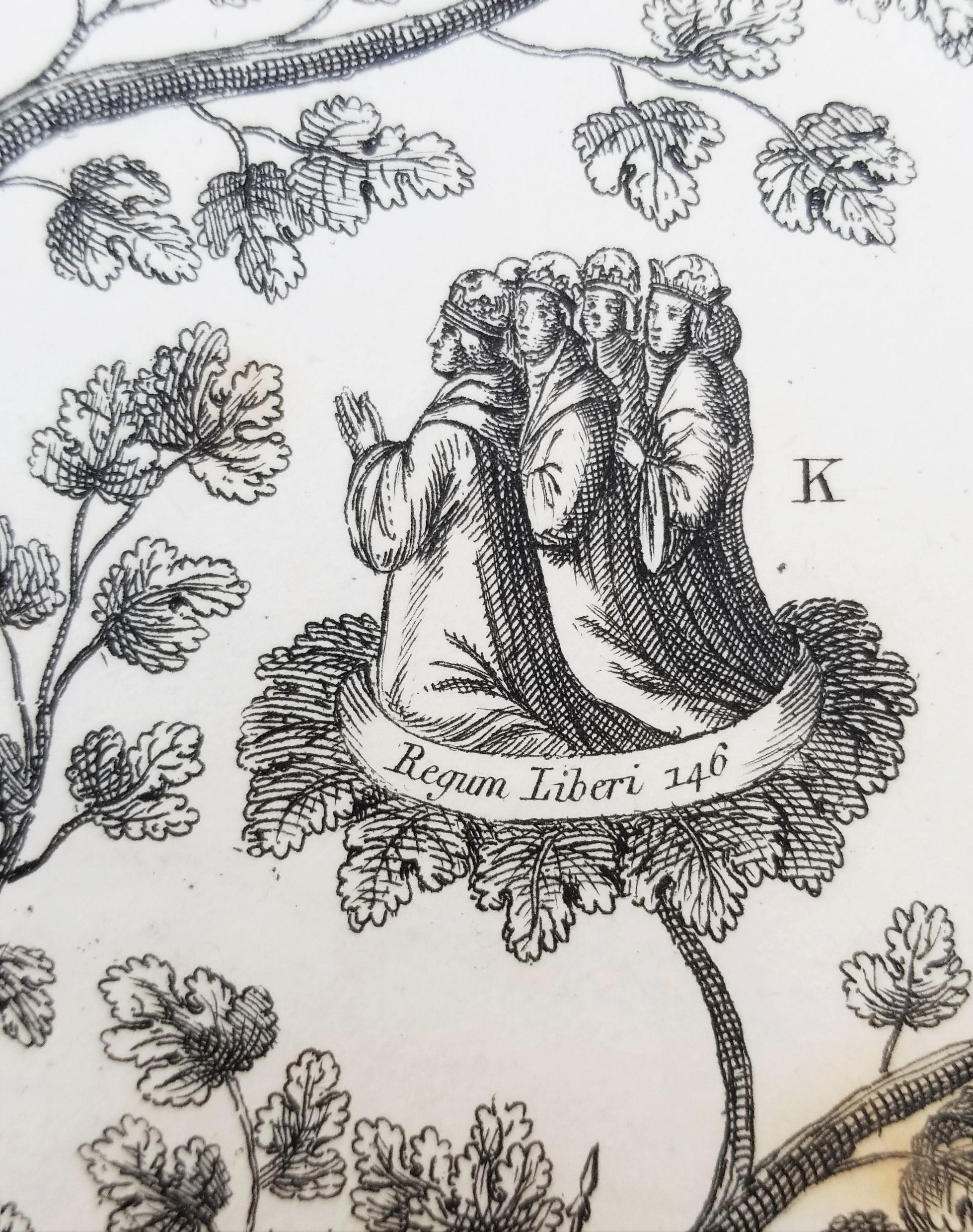 Árbol, Exhibición de las Diversas Congregaciones de la Orden Benedictina /// Hollar en venta 8