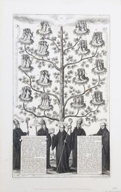 Tree, Exhibiting the Various Congregations of the Benedictine Order /// Hollar