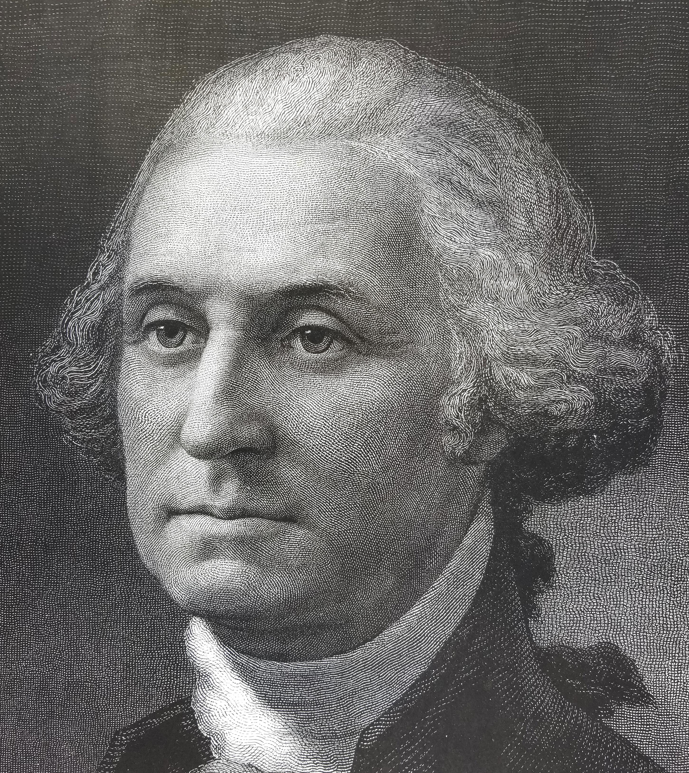 Porträt von George Washington von William E. Marshall 2