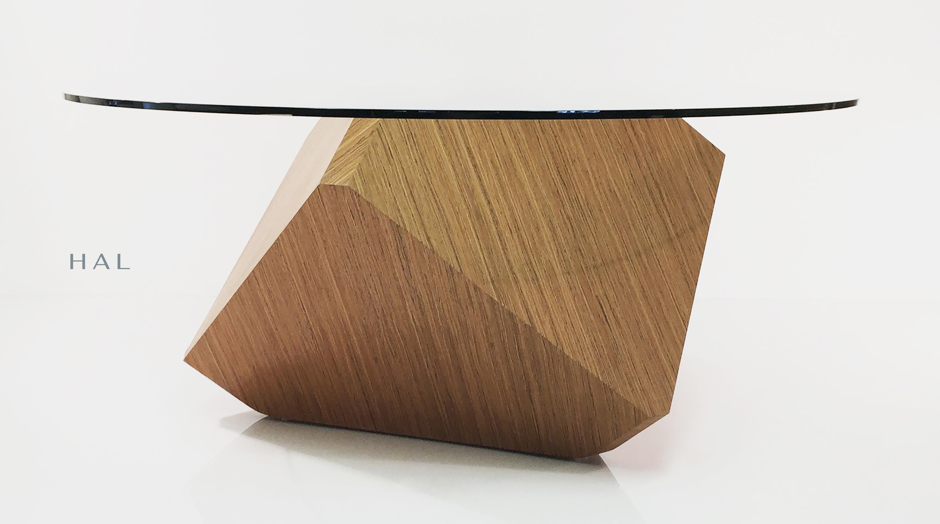 William Earle's 'h a l' dining pedestals For Sale 5