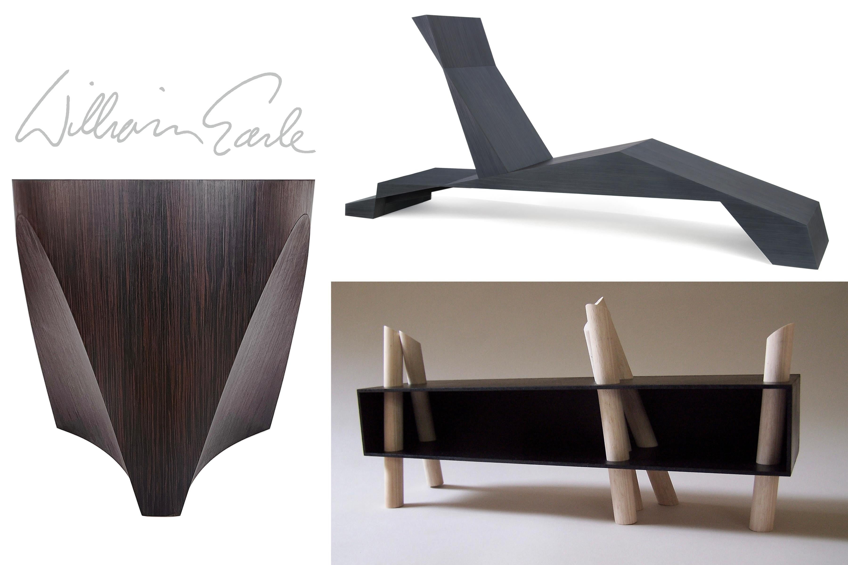 William Earle's 'h a l' dining pedestals For Sale 10