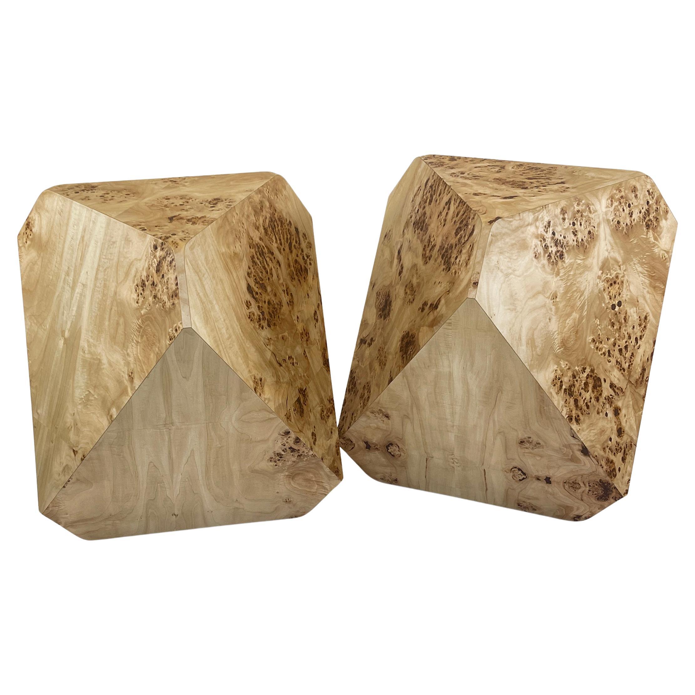 William Earle's 'h a l' dining pedestals For Sale