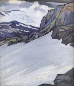 Finsevand Norwegian Glaciers, Early 20th Century Winter Landscape, Cleveland Art