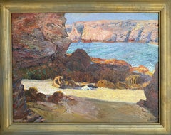 "Bathing Hour, Belle-en-Mer, France" William Edward Bloomfield Starkweather