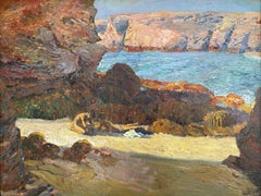 "Bathing Hour, Belle-en-Mer, France" William Edward Bloomfield Starkweather