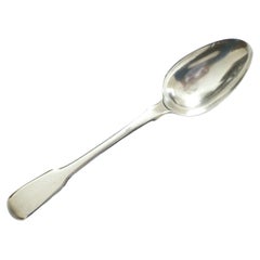 WILLIAM ELEY - George III Sterling Silver Tea/Dessert Spoon - U.K. - Circa 1813