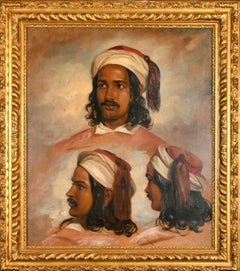 Portrait studies of an Arab
