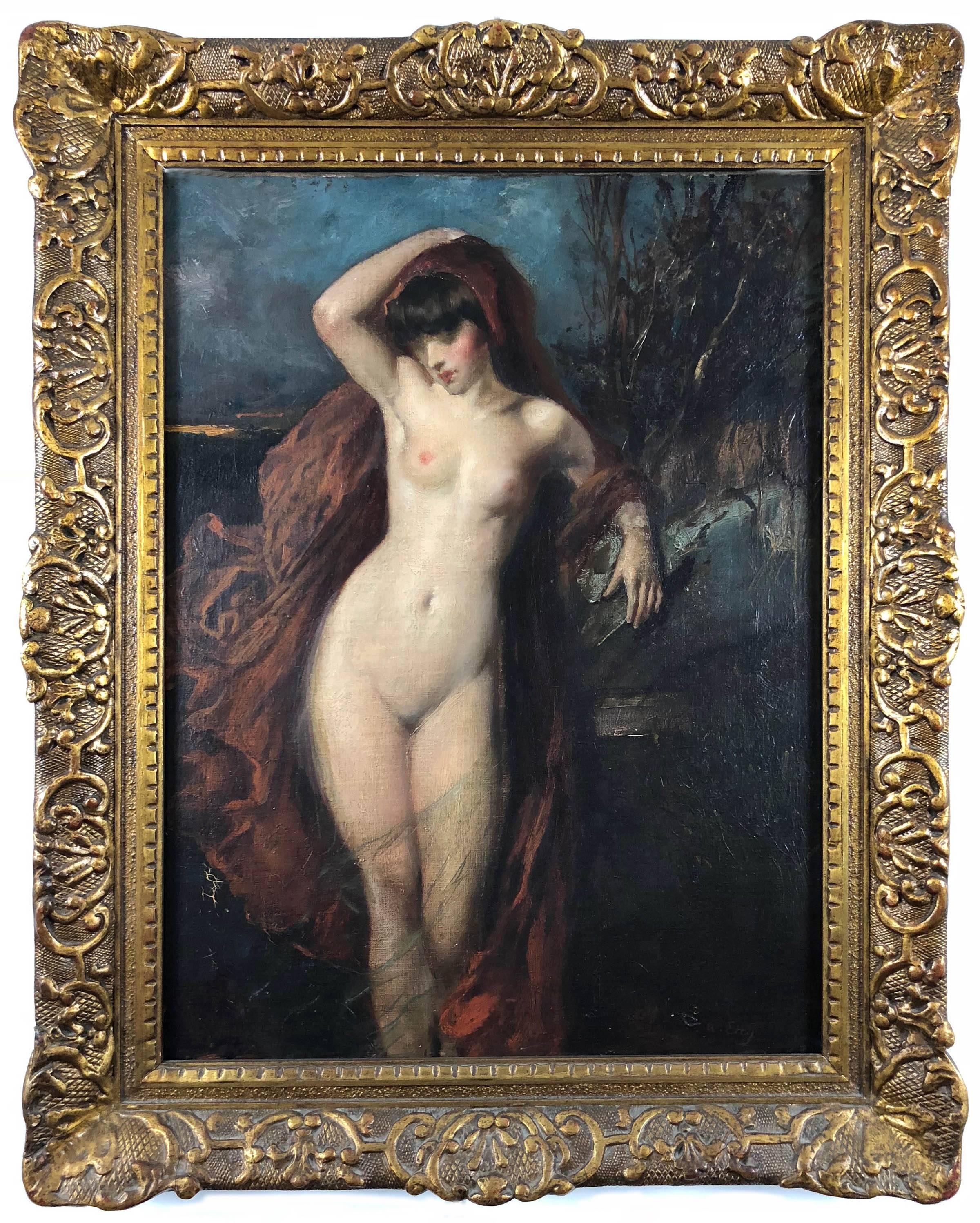 Standing Beauty - Painting by William Etty R.A.