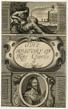 The history of king Charles. - Frontispiece to "The history of king Charles".