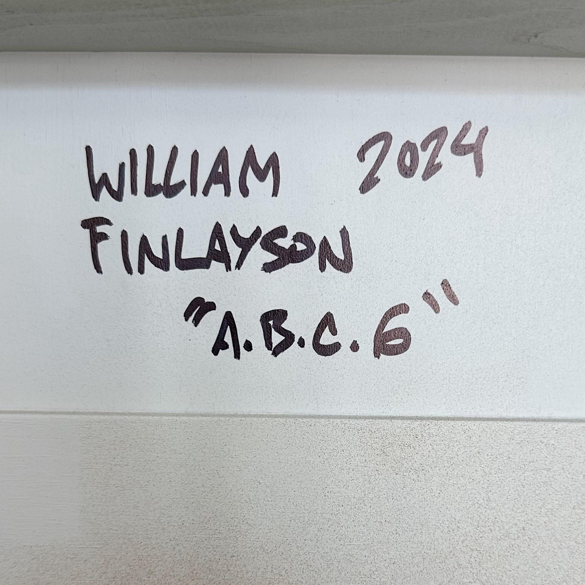William Finlayson Jr. Acrílico sobre madera Ensamblaje Titulado: 