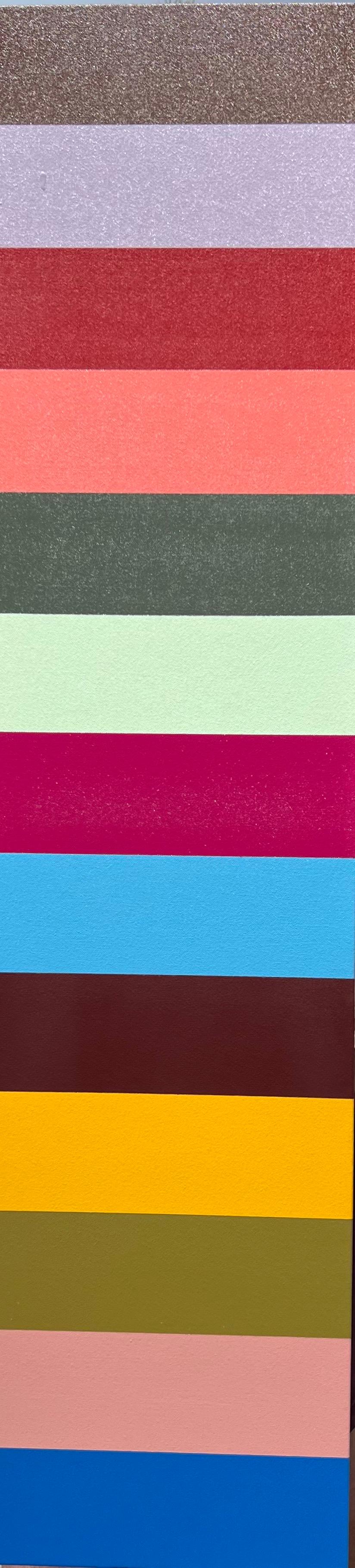 Acrylique sur bois  Intitulé : Blockhead 3 7