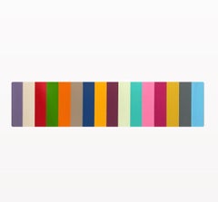 Acrilico su Wood  Titolo: "Blockhead 5" 13,25 x 53