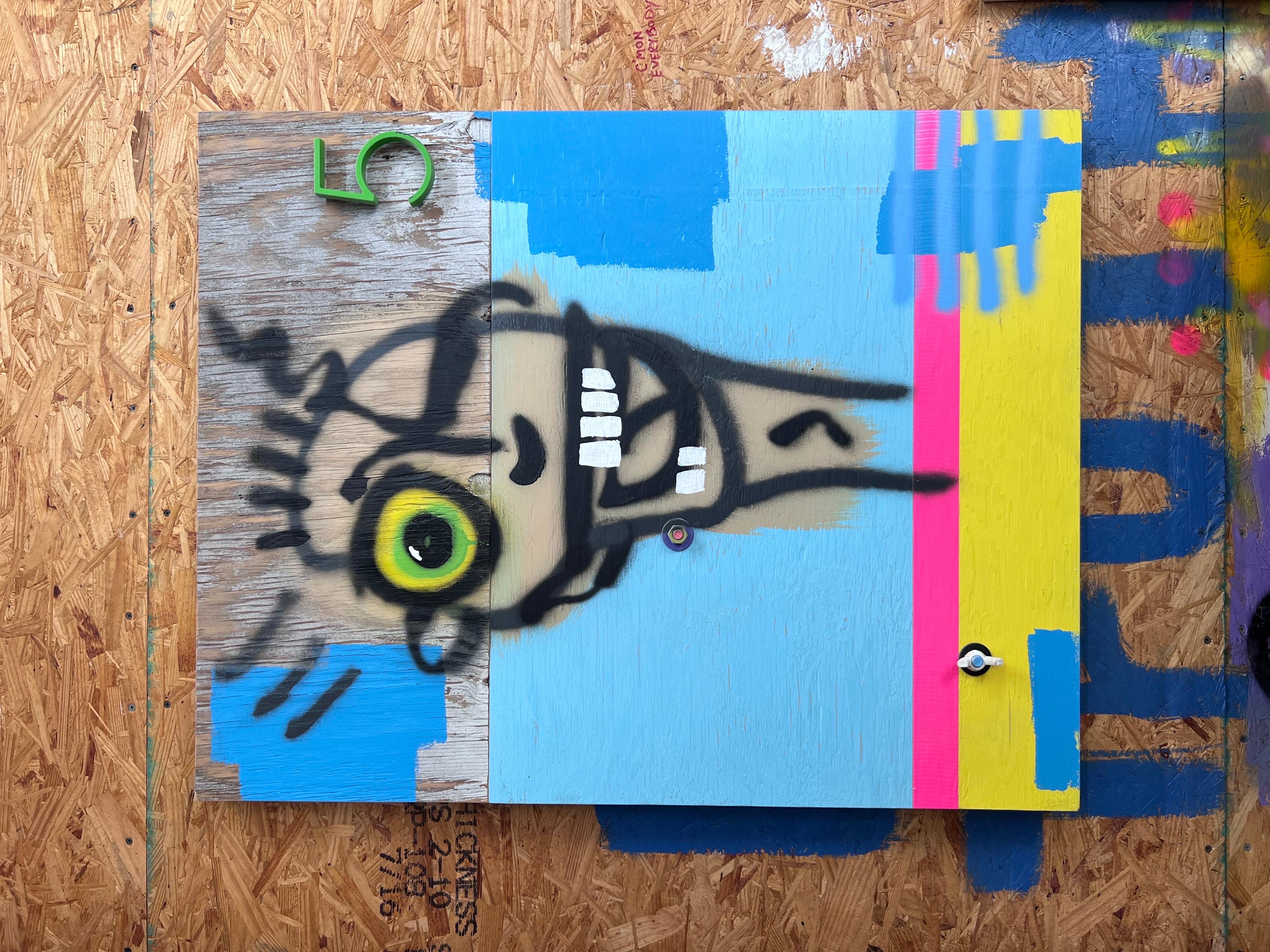 Peinture mixte intitulée : Wingnut en vente 10