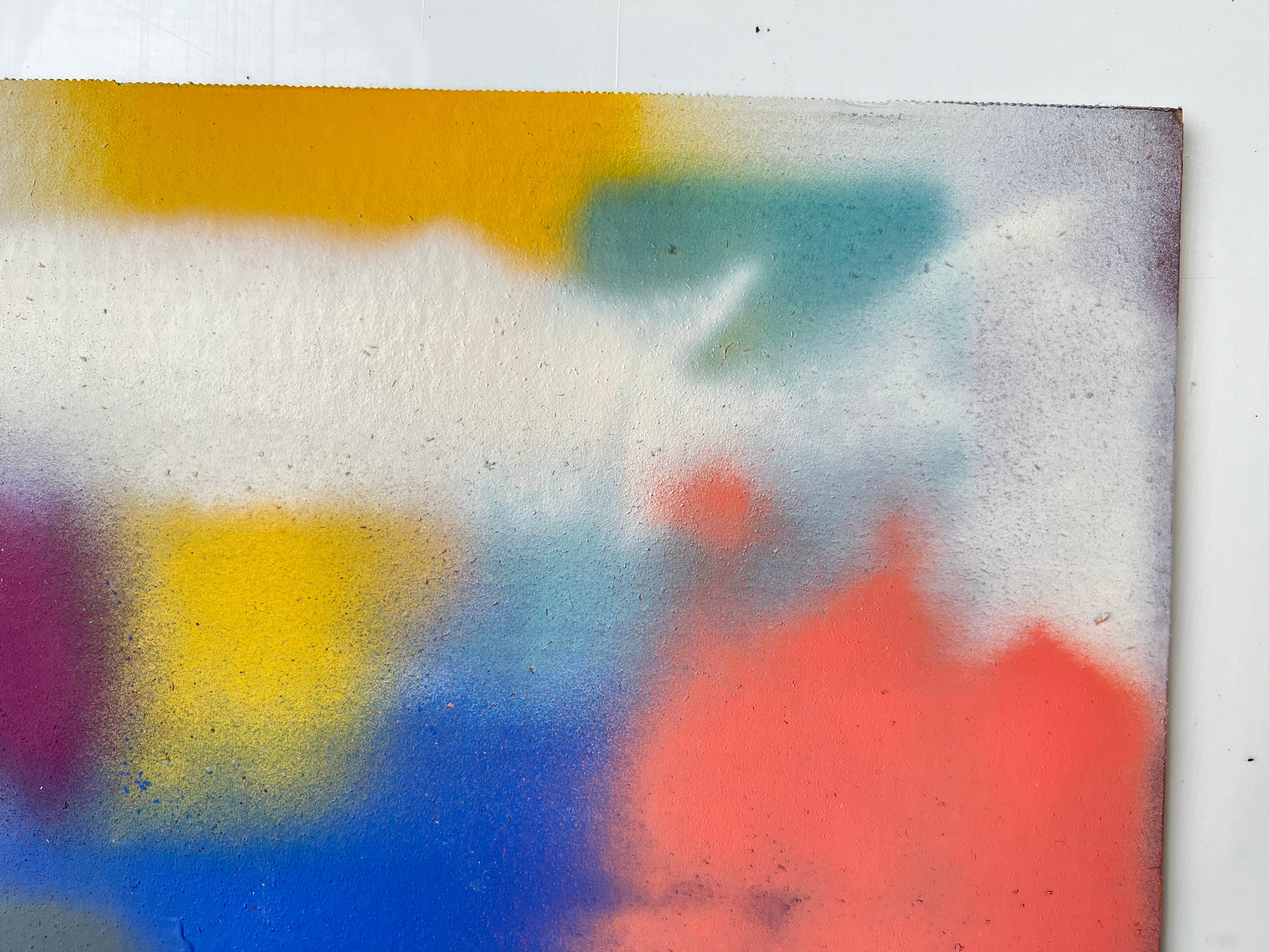 Ensamblaje de madera pintado con pintura acrílica y capa transparente 
Título : Lee-go II
cornamusa de madera en la parte posterior para colgar en ambos sentidos
Vertical u horizontal 

Nacido en Tallahasee Fl, William comenzó su carrera artística