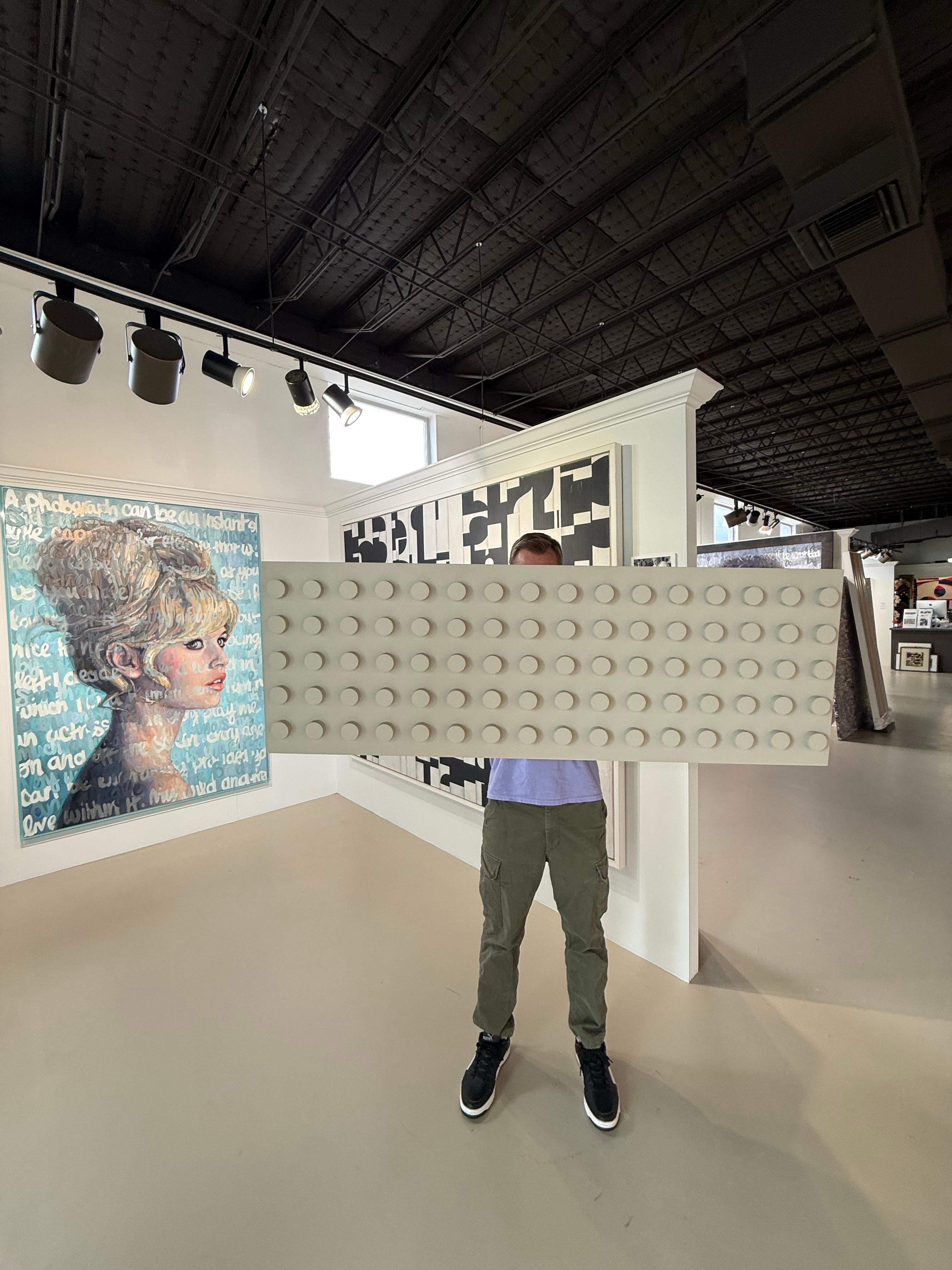 Pintura acrílica sobre panel Ensamblaje titulado: 