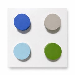 Pintura acrílica sobre panel titulada: "Mini Lee-go I"