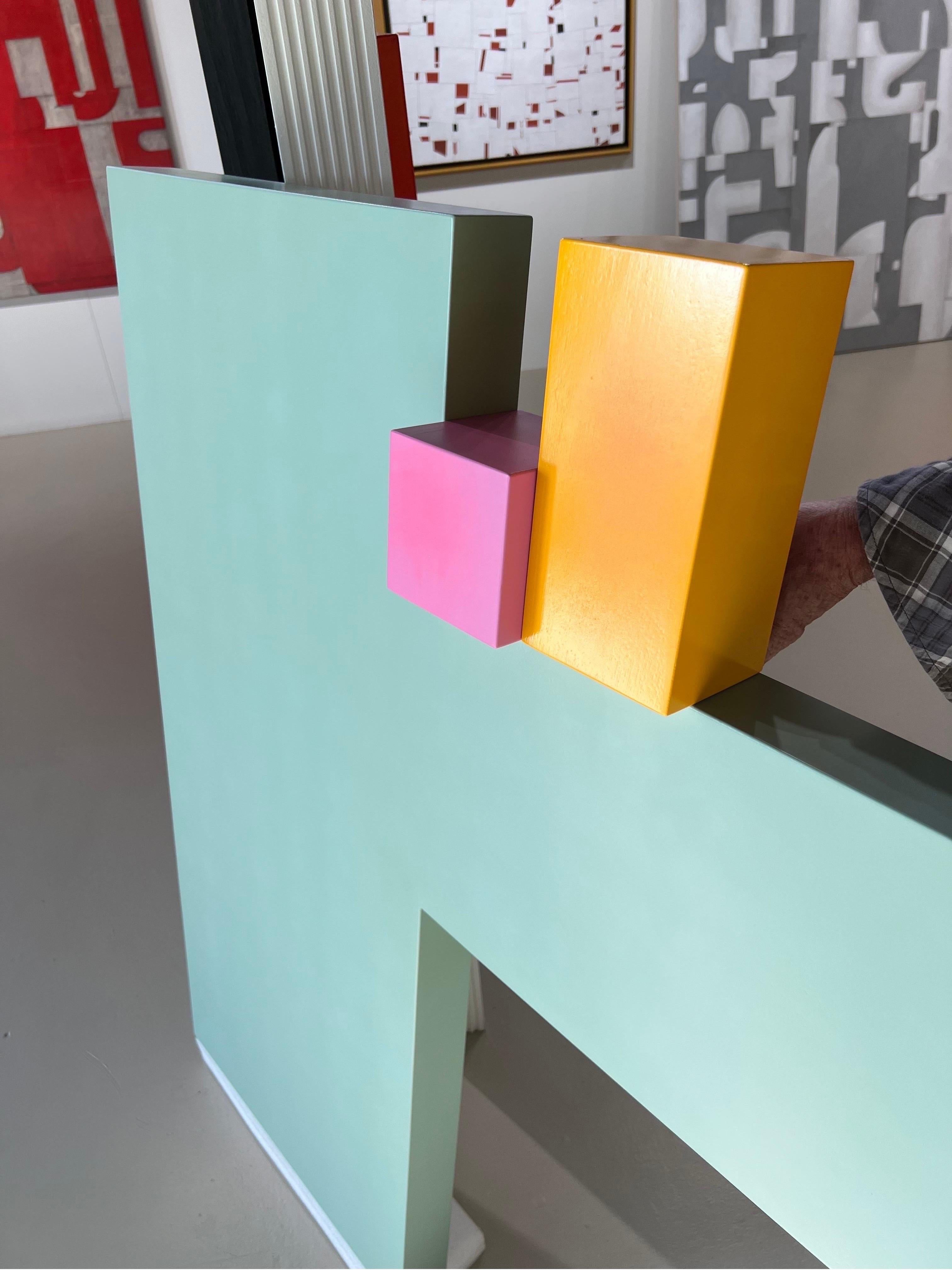 Pittura acrilica moderna su pannello dal titolo: 