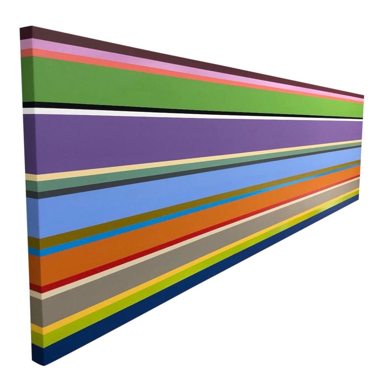 art stripes painting