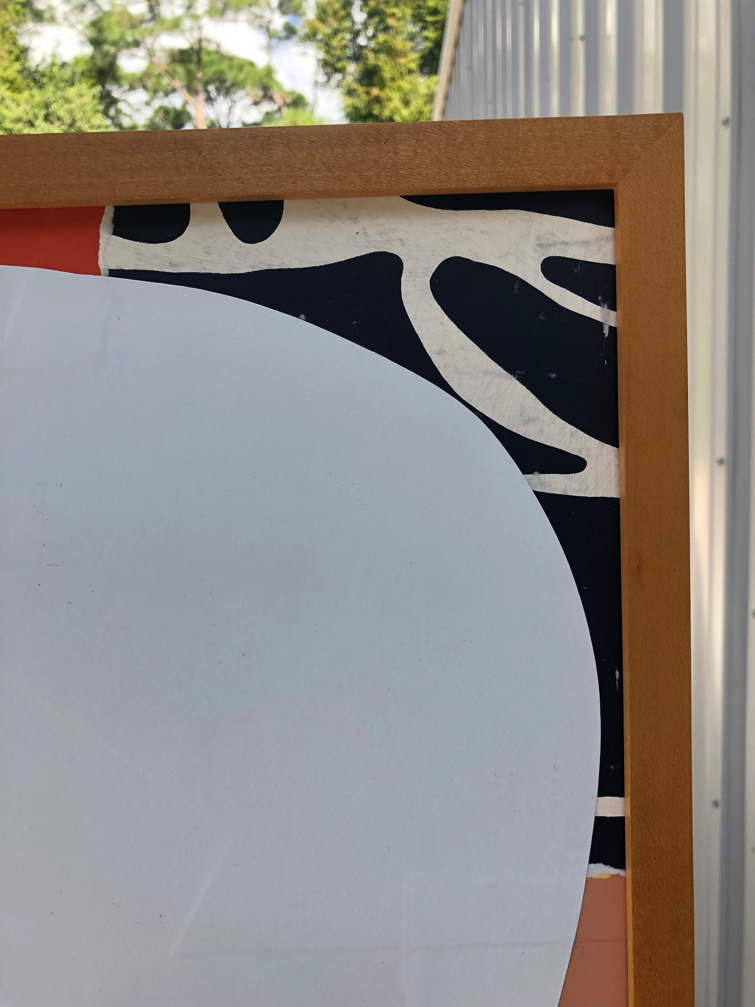 Pittura astratta originale a tecnica mista in vendita 5