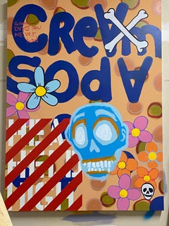Original Painting on Panel Titled: "Cream Soda” 35.5 x 48