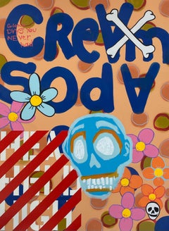 Original Painting on Panel Titled: "Cream Soda” 35.5 x 48
