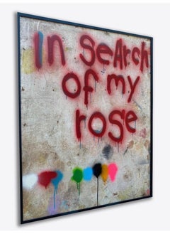 Original Painting on Panel Titled: "In Search for my Rose"