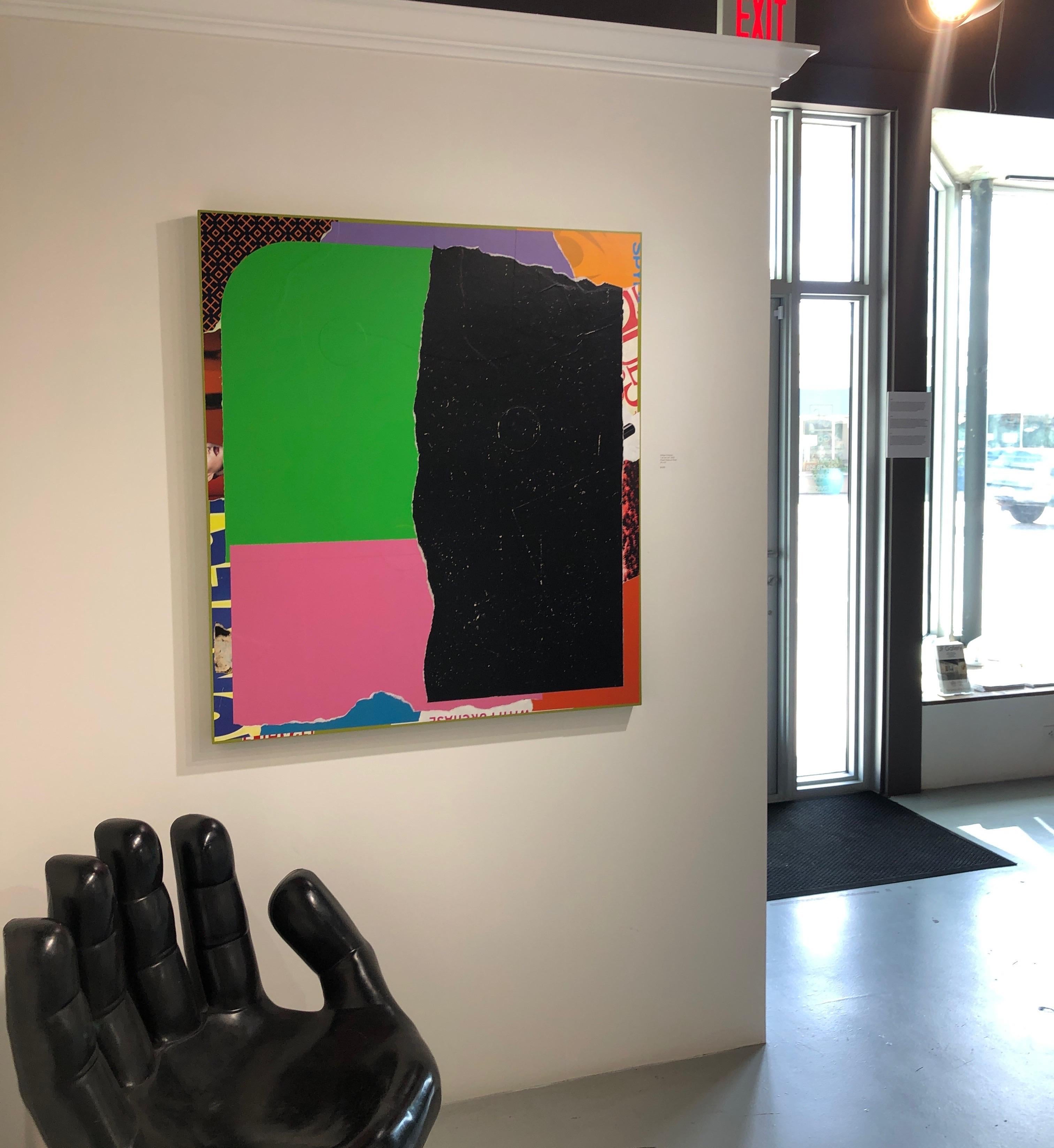 Pittura originale su pannello intitolata: 