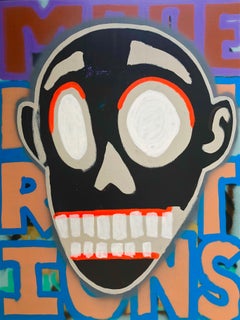 Original Painting on Panel Titled: "More Distractions”  49.25 x 64.75