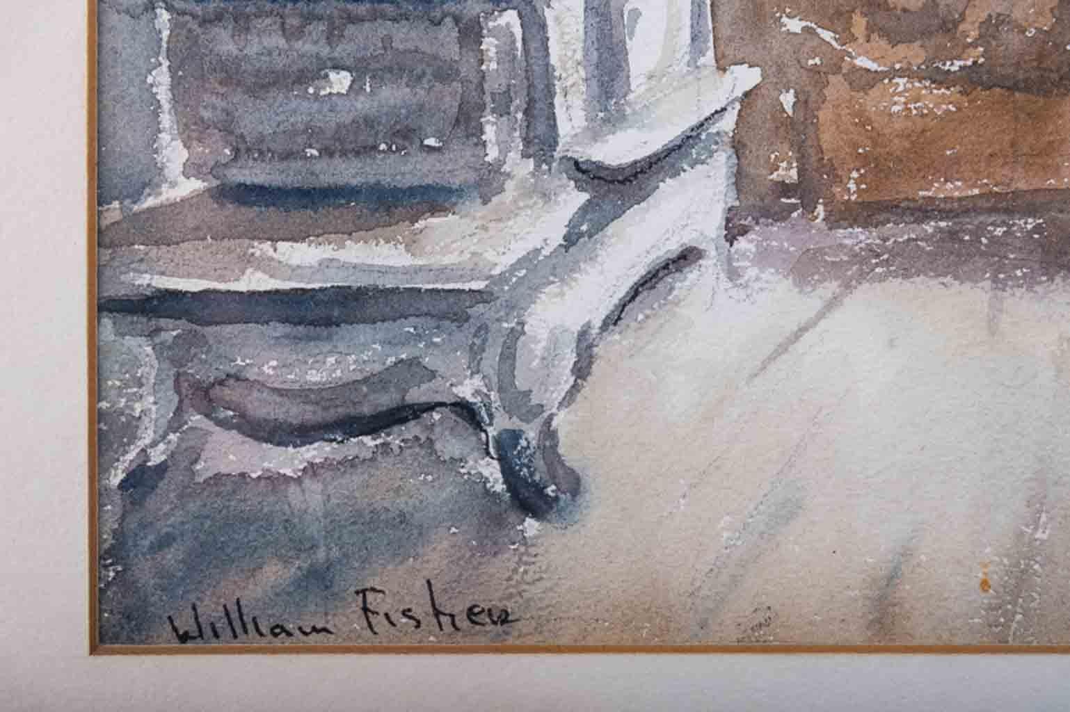 William Fisher  (AMERICAN, 1891 - 1985) Watercolor 