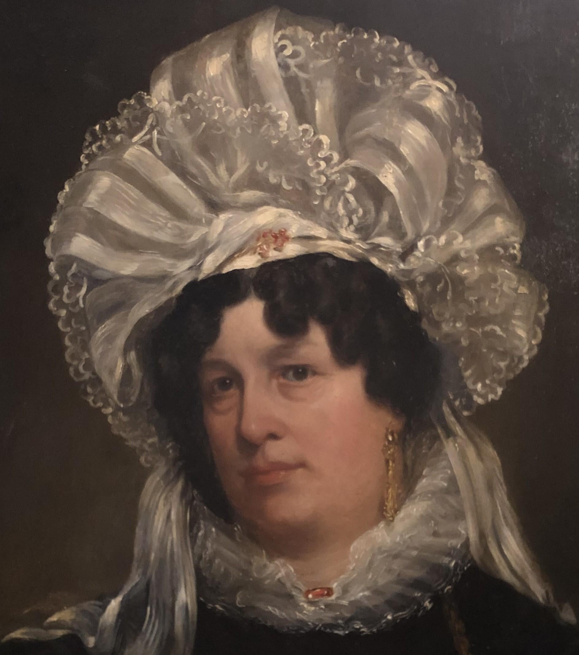Elizabeth Gordon Duchess of Gordon - Painting by William Fisk