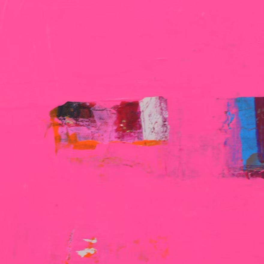 Contemporary William Fred Arrowood Expressionist Abstract Acrylic on Canvas Diptych Paintings For Sale