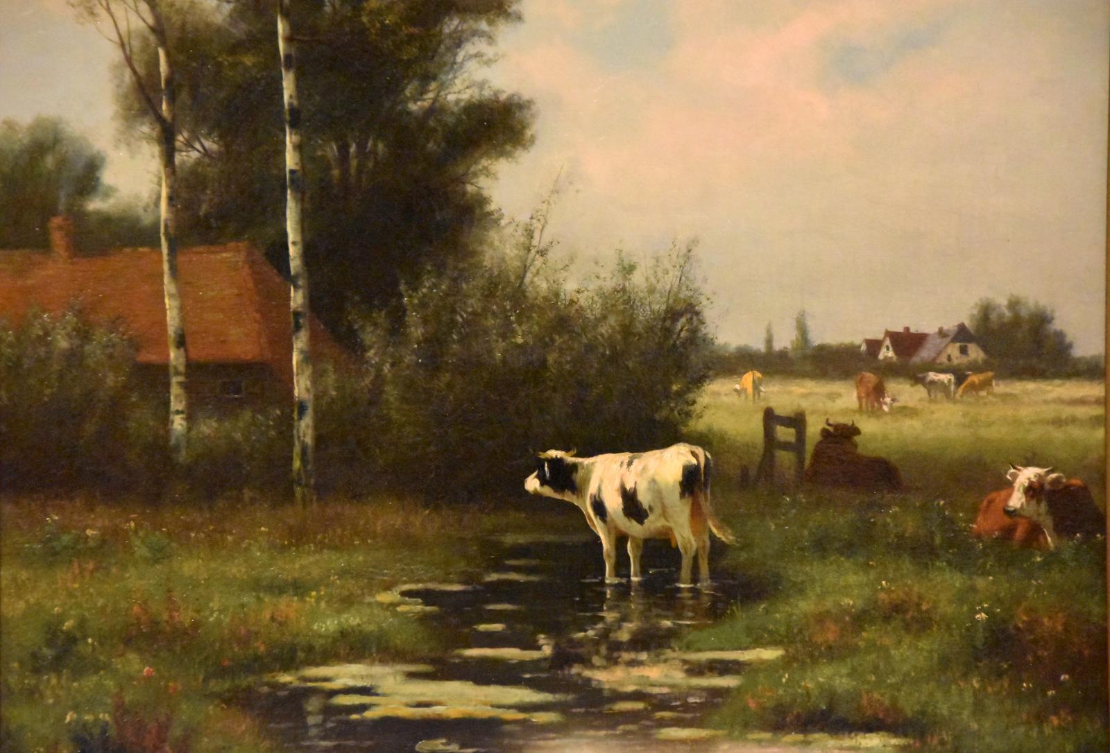 Pintura al óleo de William Frederick Hulk 