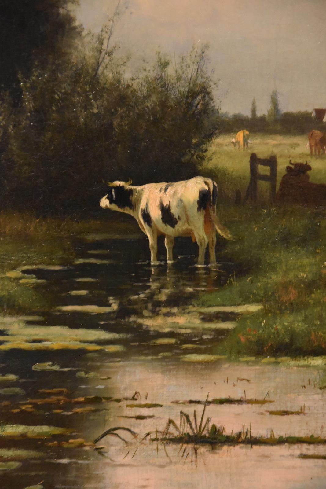 Pintura al óleo de William Frederick Hulk 