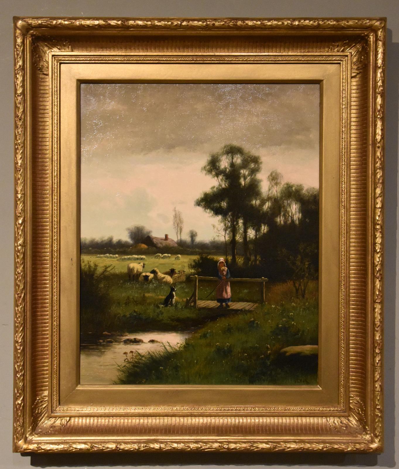 Pintura al óleo de William Frederick Hulk 