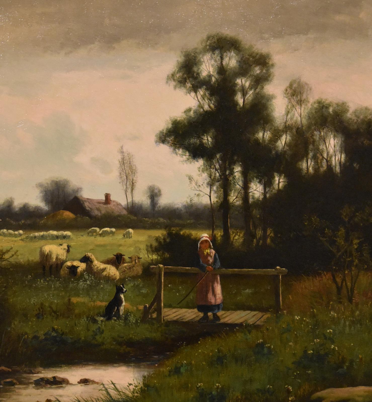 Pintura al óleo de William Frederick Hulk 