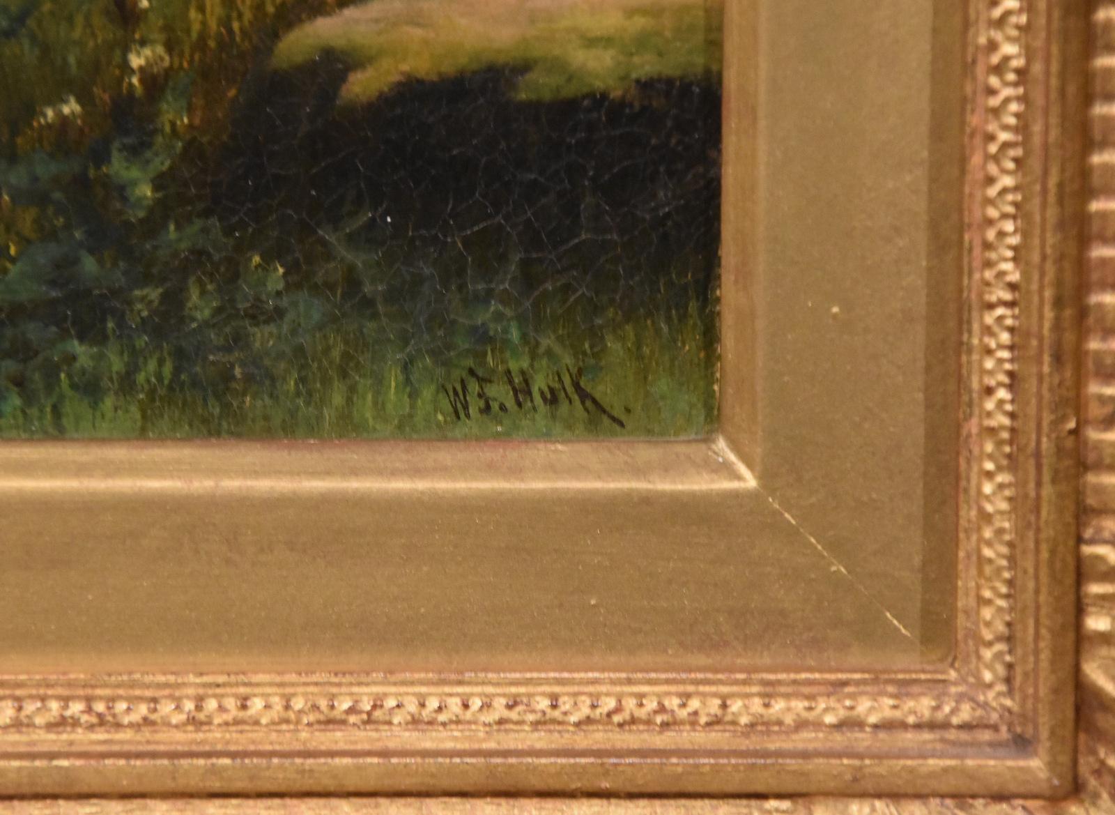 Pintura al óleo de William Frederick Hulk 