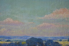 "Cattle Ranch"  Texas Landscape Ranch Scene